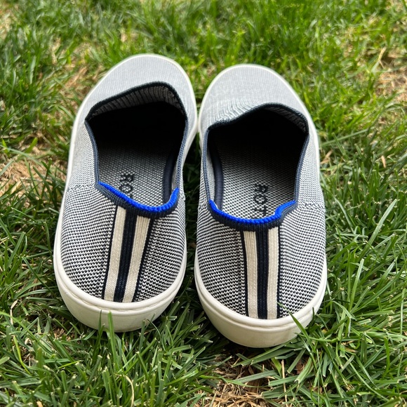 Rothy’s original slip on sneaker size 6.5 in EUC in anchor - Picture 4 of 9